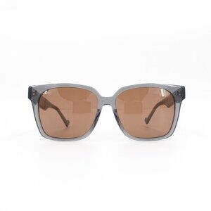 Gucci GG0965 Square Sunglasses Gray Brown OS